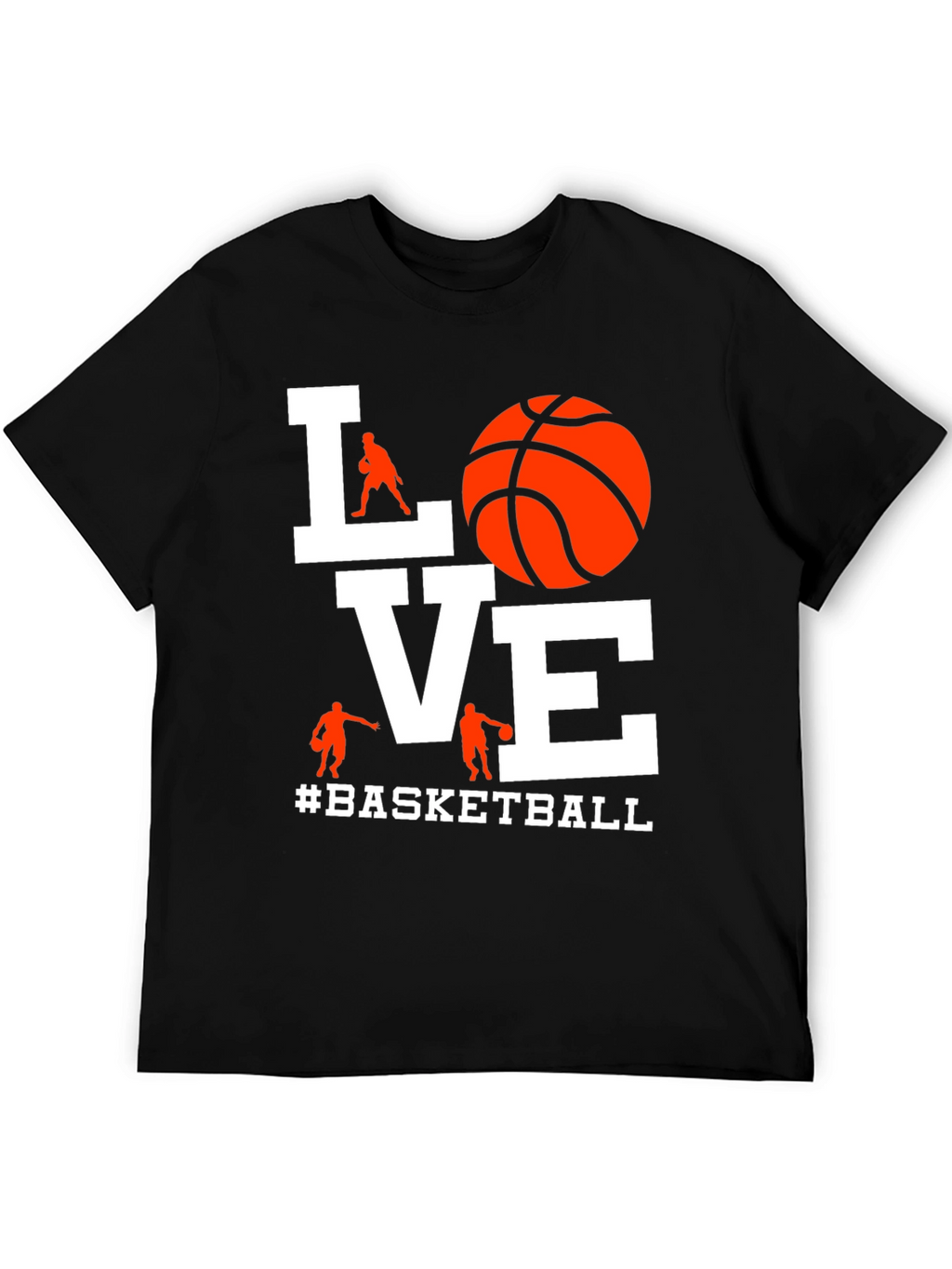 Basketball Love Graphic T-Shirt