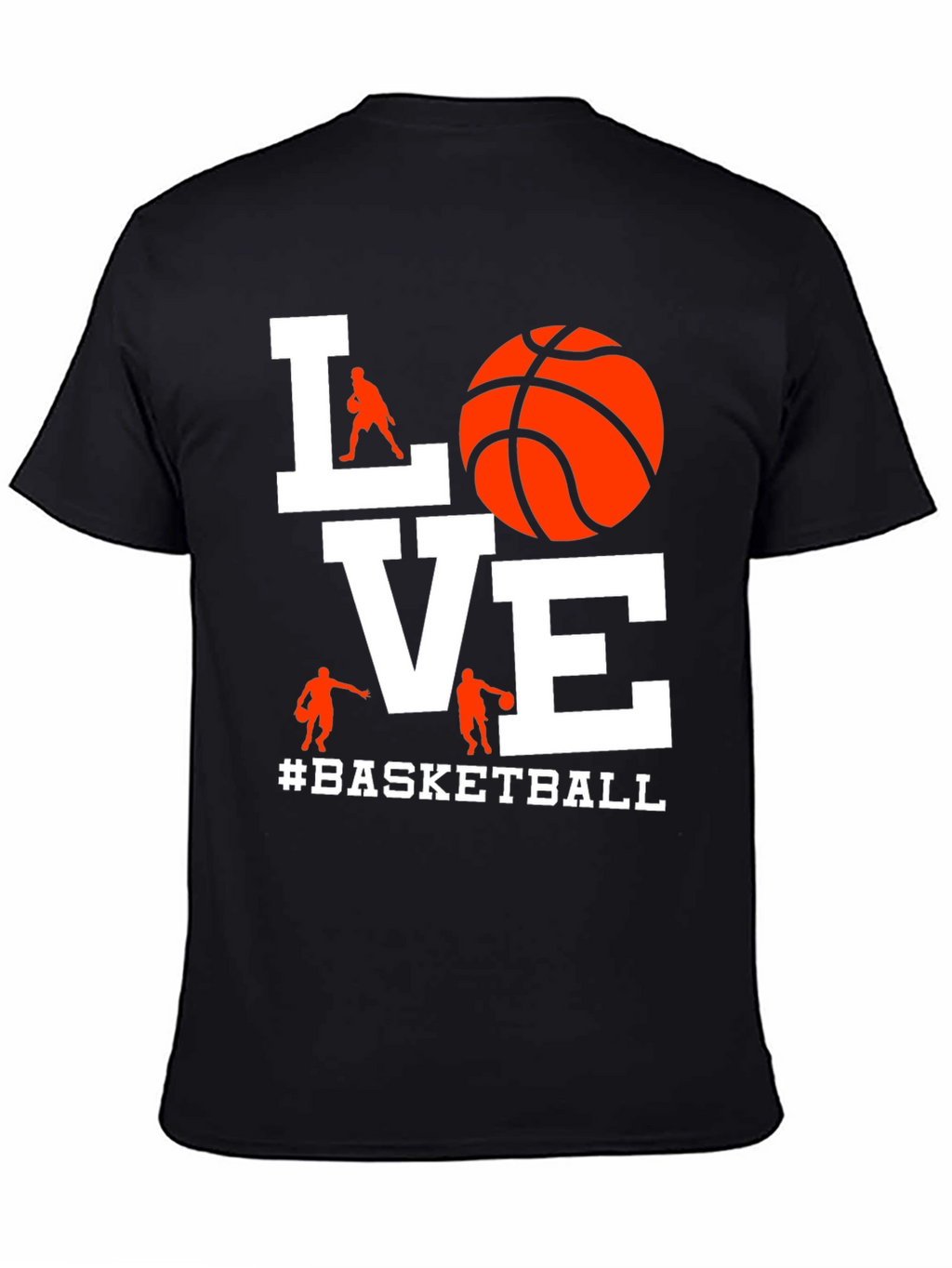 Basketball Love Graphic T-Shirt