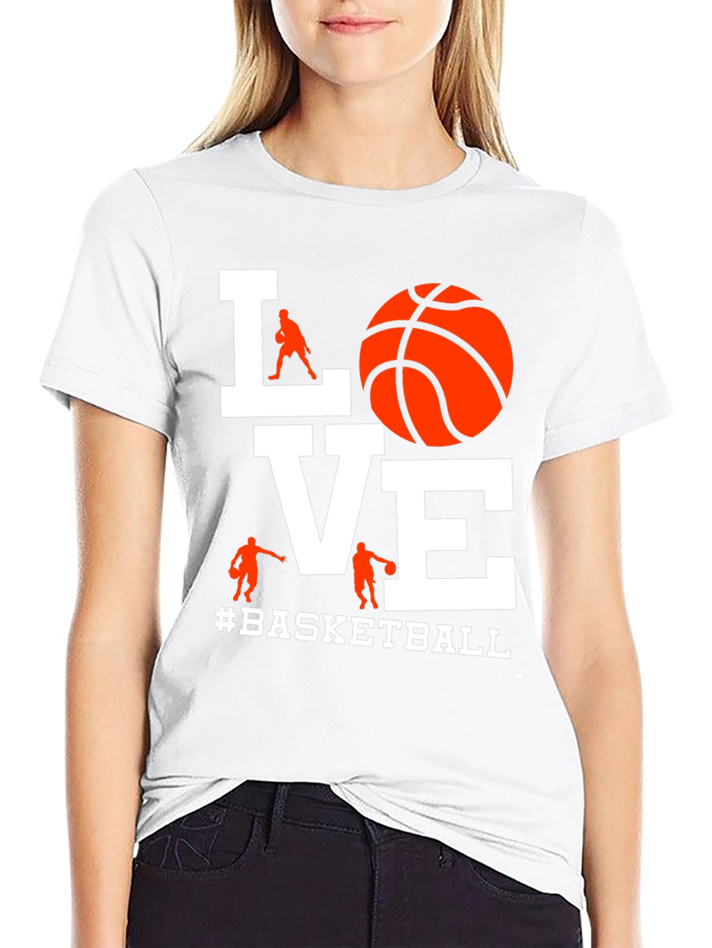 Basketball Love Graphic T-Shirt