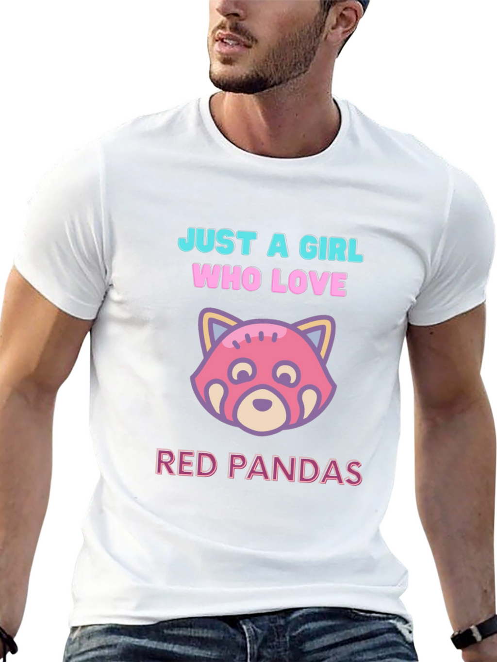 Just a Girl Who Loves Red Pandas T-Shirt