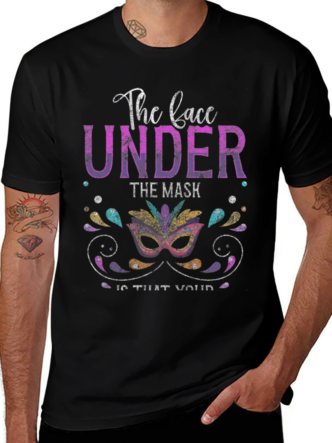 The Face Under The Mask T-Shirt
