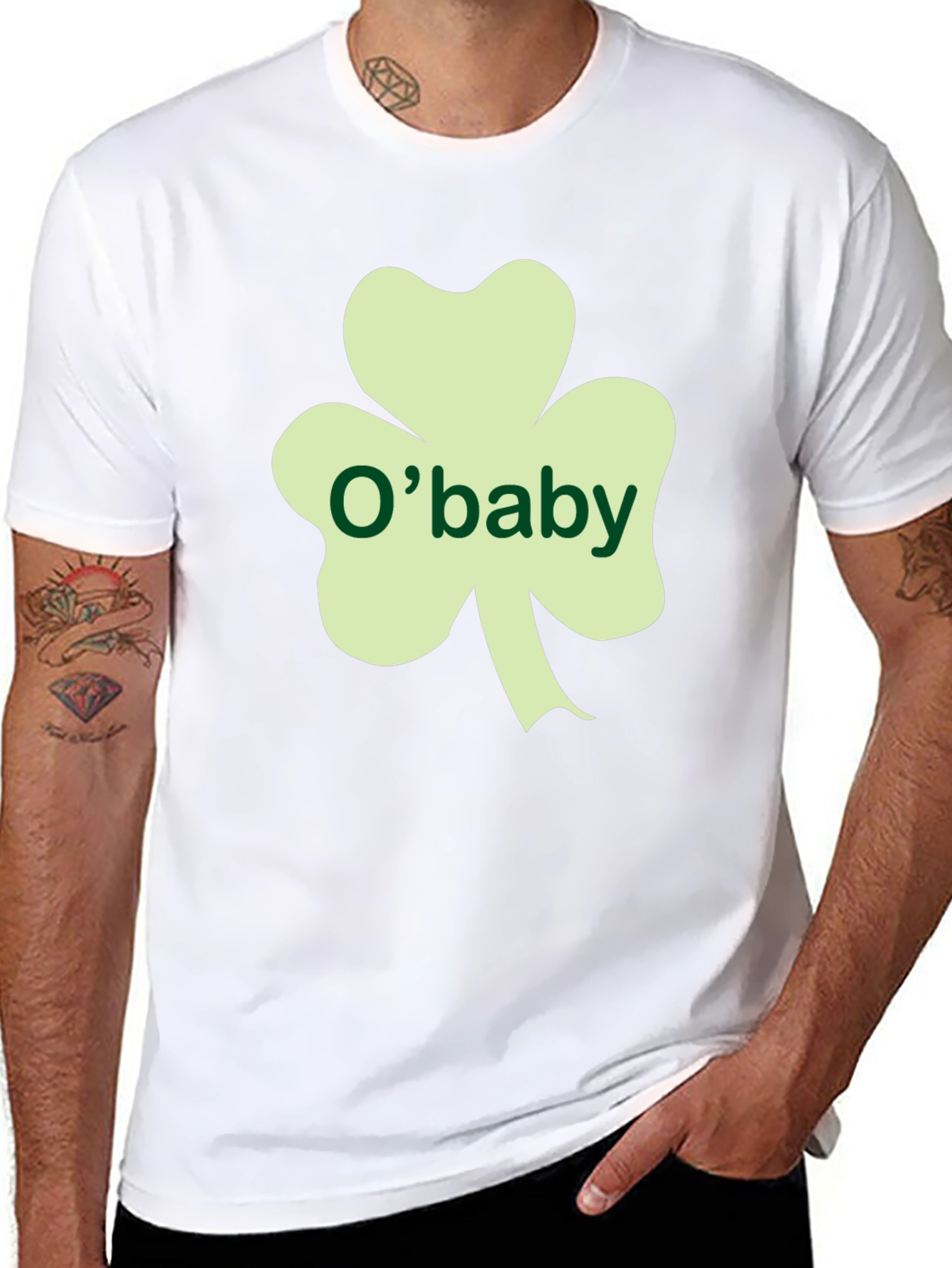 Obaby Shamrock T-Shirt: Lucky St. Patricks Day Apparel