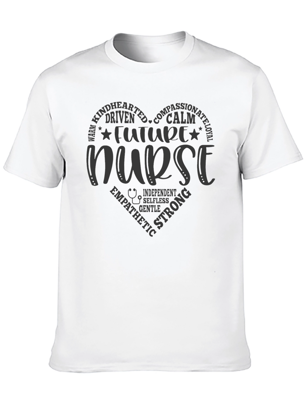Future Nurse Graphic T-Shirt - Compassionate Care