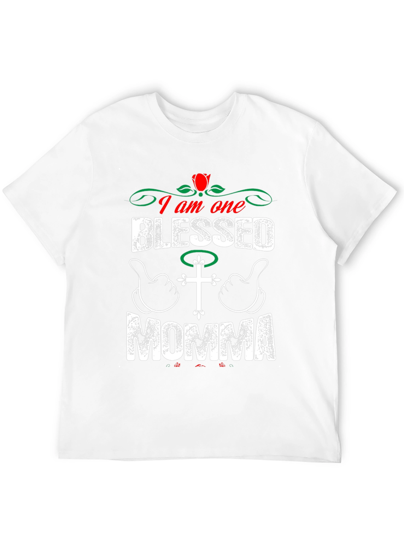 Blessed Momma T-Shirt - Christian Graphic Tee