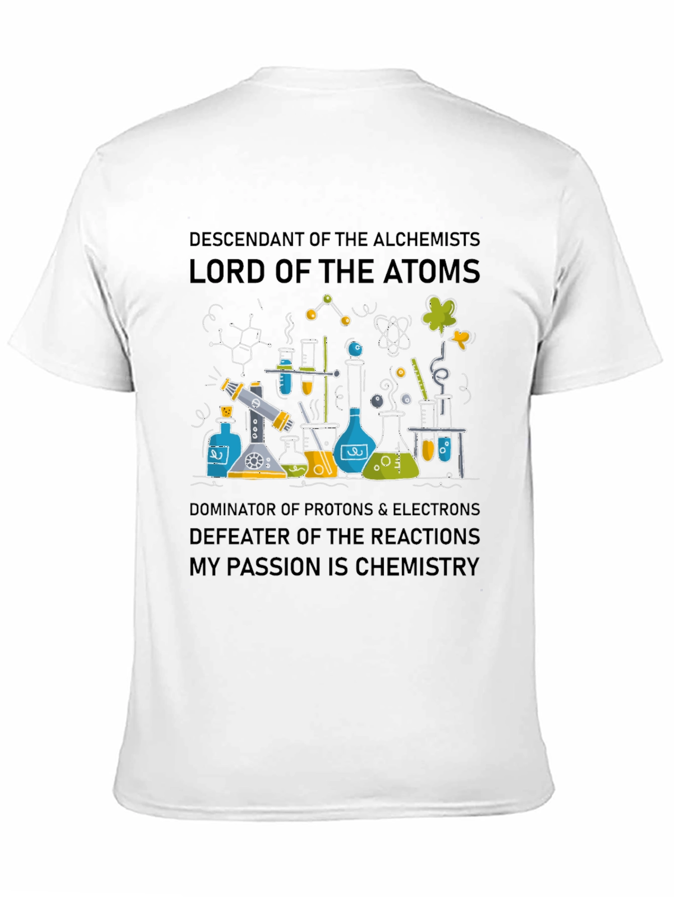 Chemistry T-Shirt - Descendant of the Alchemists