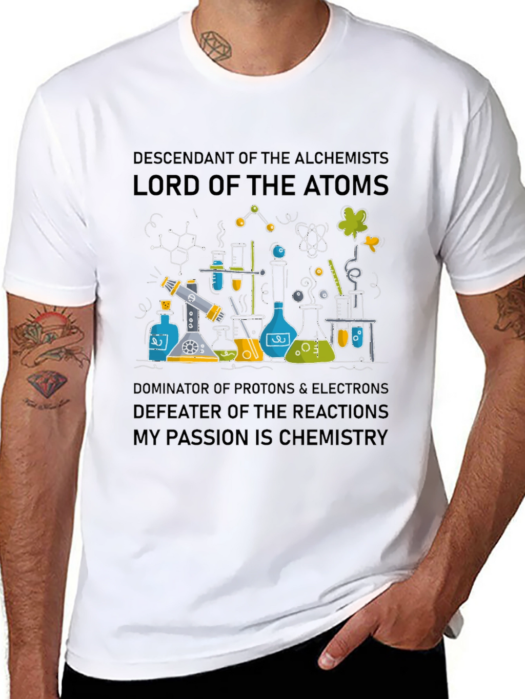 Chemistry T-Shirt - Descendant of the Alchemists