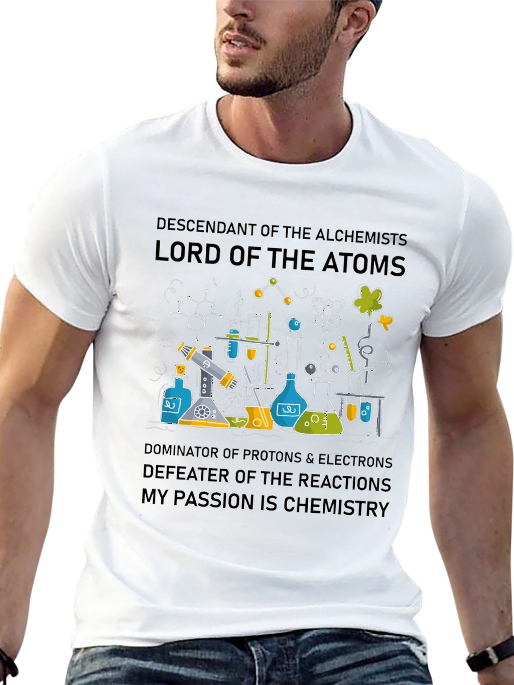 Chemistry T-Shirt - Descendant of the Alchemists