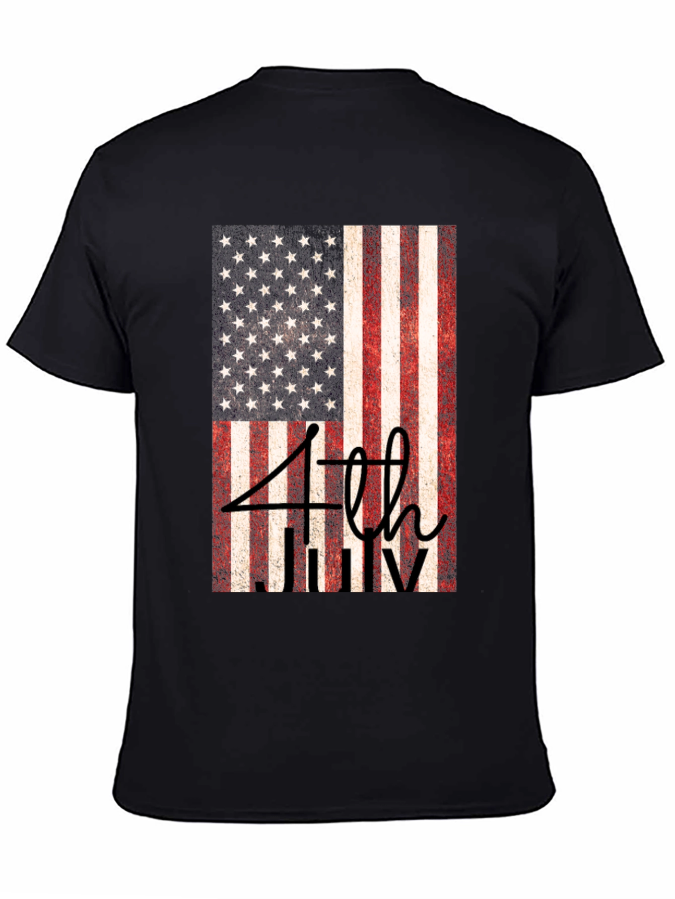 Patriotic 4th of July Flag T-Shirt