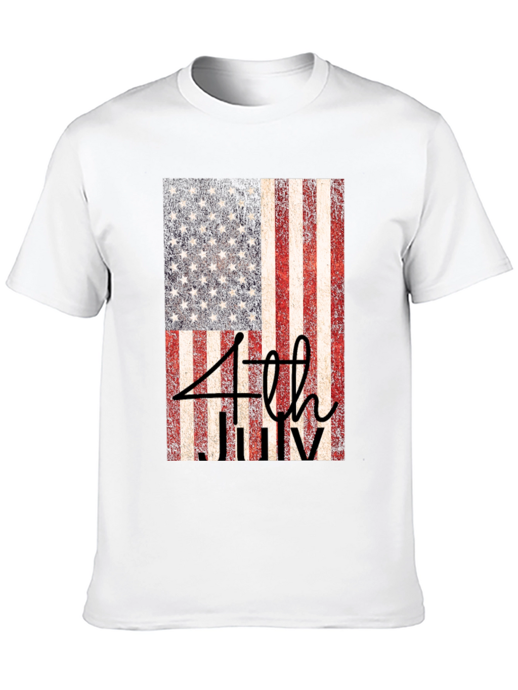 Patriotic 4th of July Flag T-Shirt