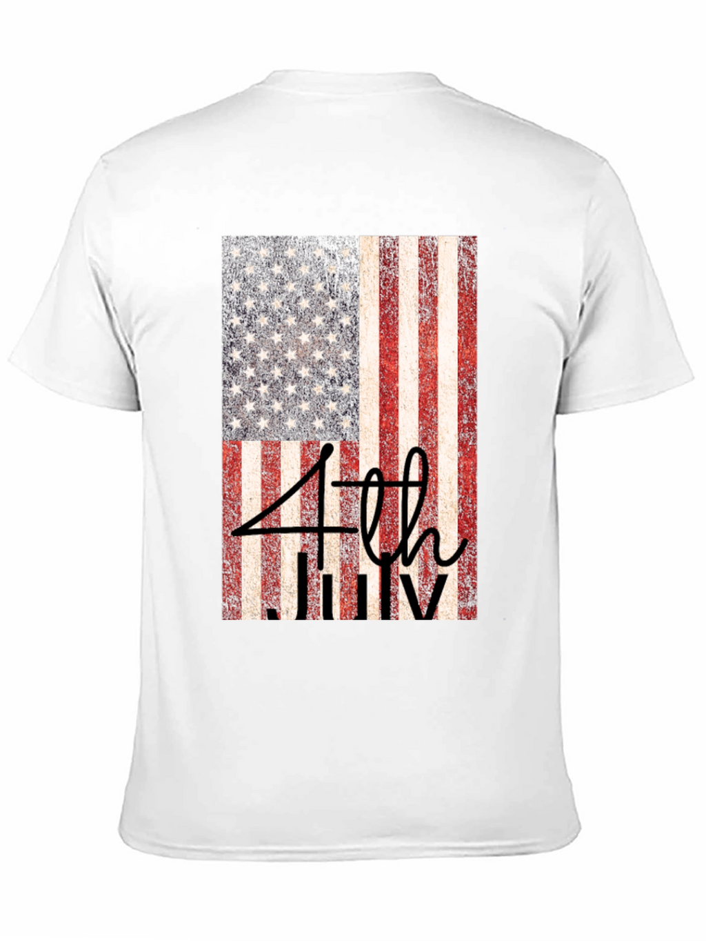 Patriotic 4th of July Flag T-Shirt