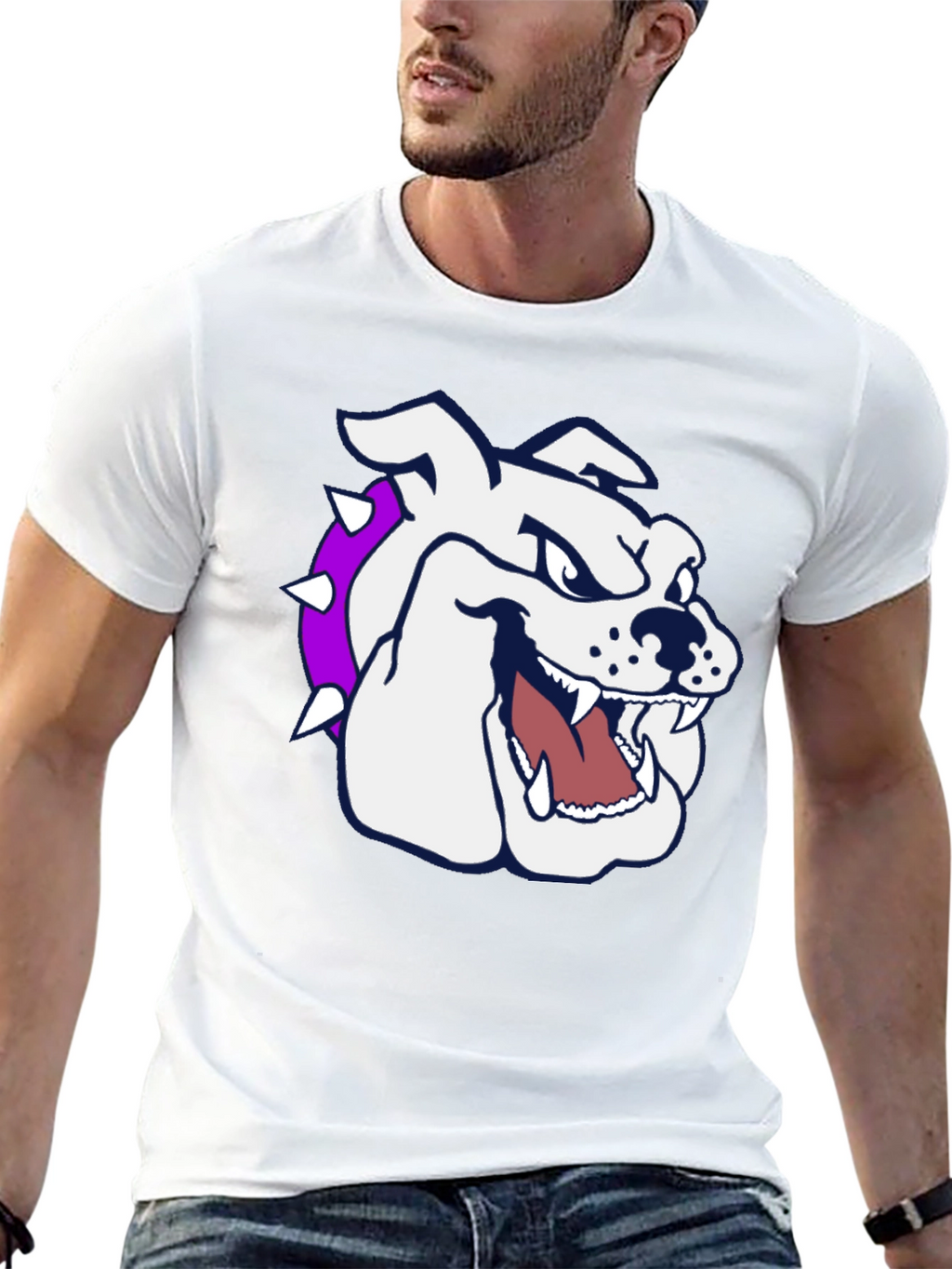 Bulldog Graphic Tee - Cool Casual Style