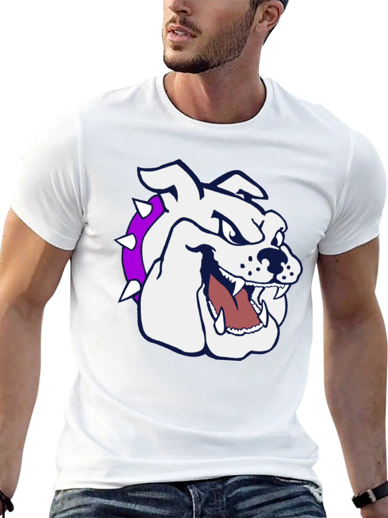 Bulldog Graphic Tee - Cool Casual Style