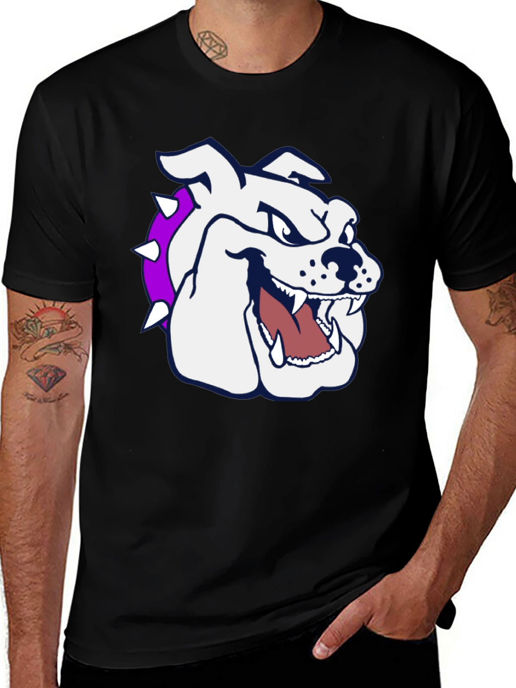 Bulldog Graphic Tee - Cool Casual Style