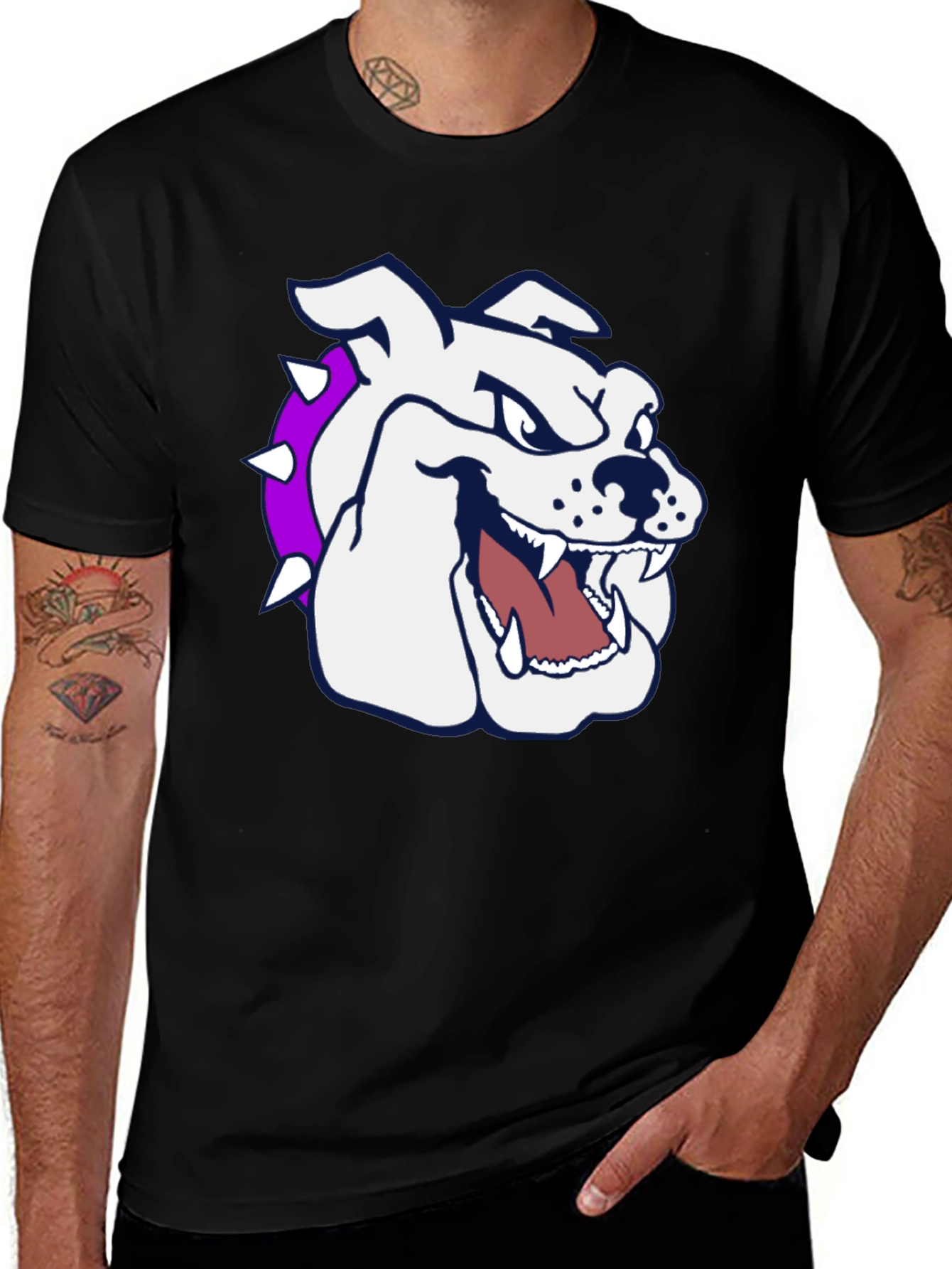 Bulldog Graphic Tee - Cool Casual Style