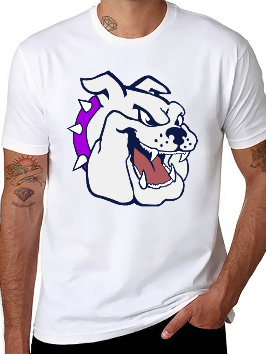 Bulldog Graphic Tee - Cool Casual Style