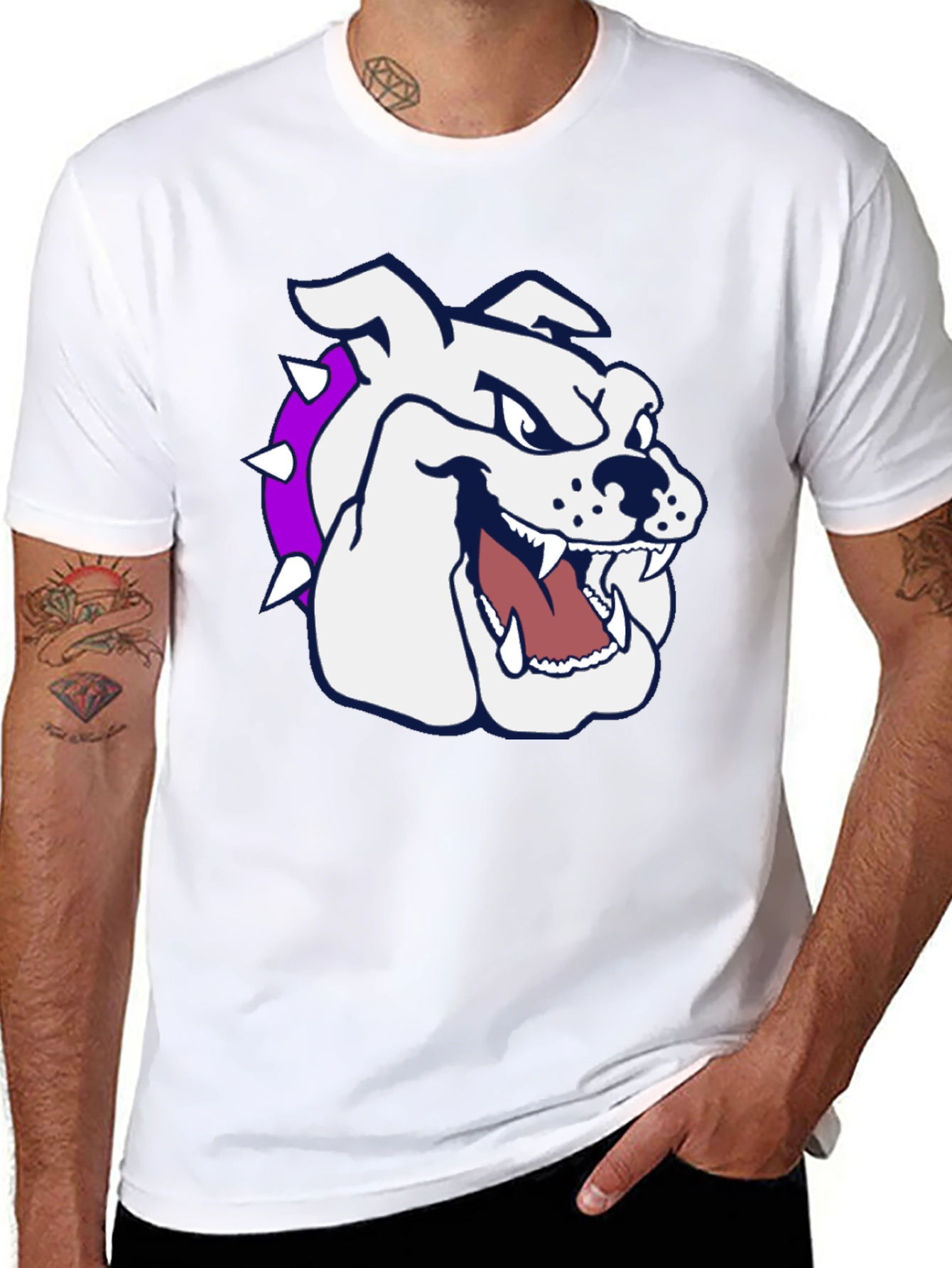 Bulldog Graphic Tee - Cool Casual Style