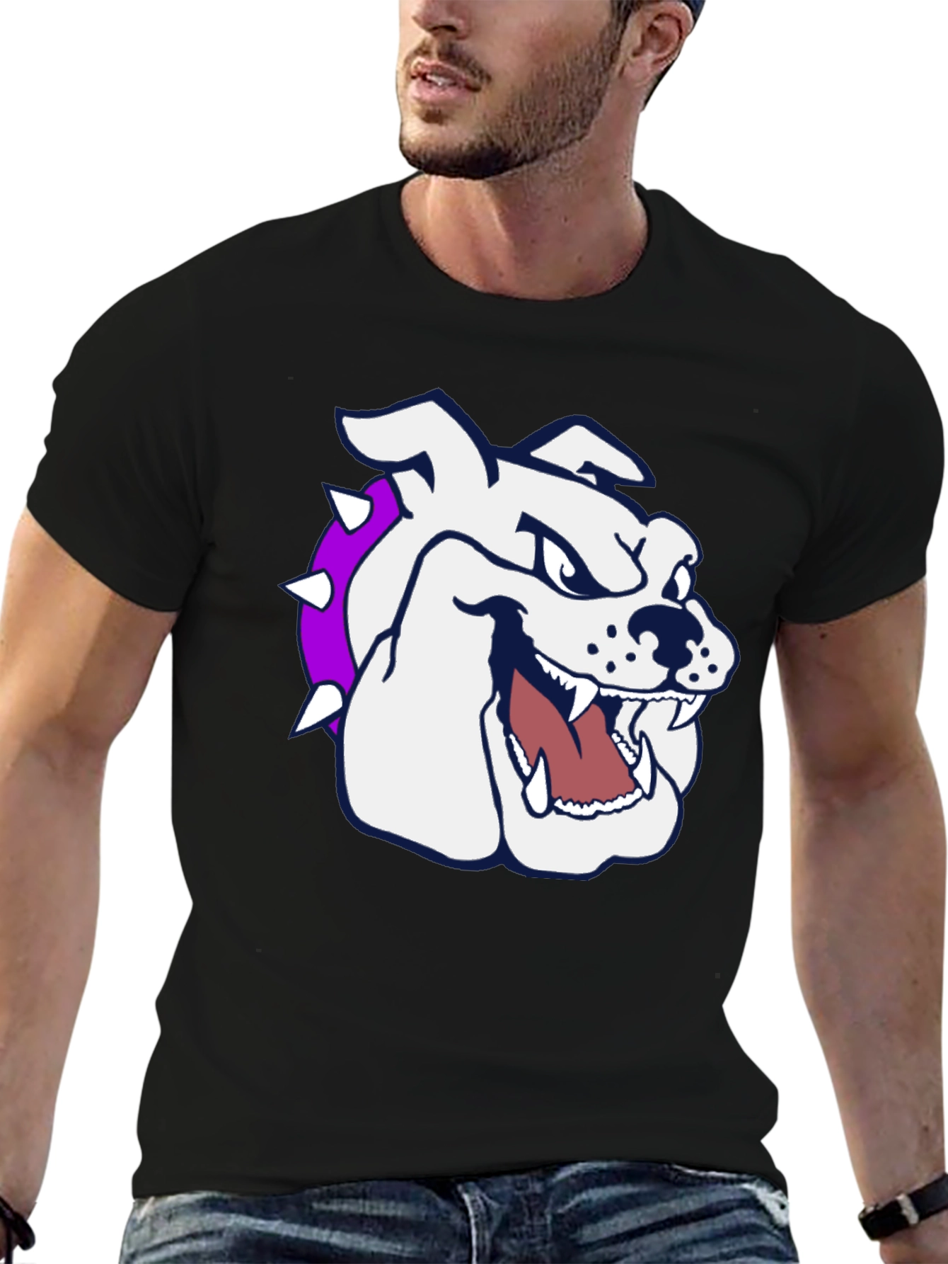 Bulldog Graphic Tee - Cool Casual Style
