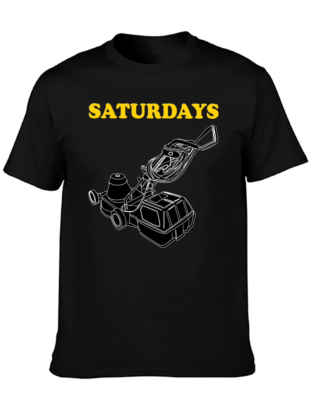 Saturday Lawn Mower Graphic Tee