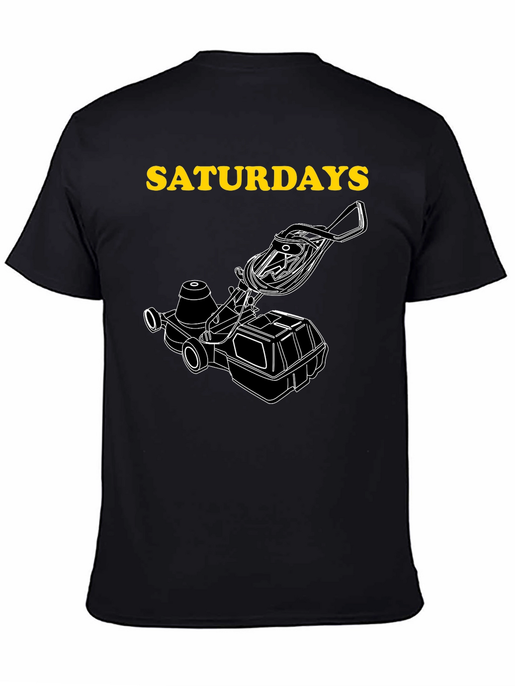 Saturday Lawn Mower Graphic Tee