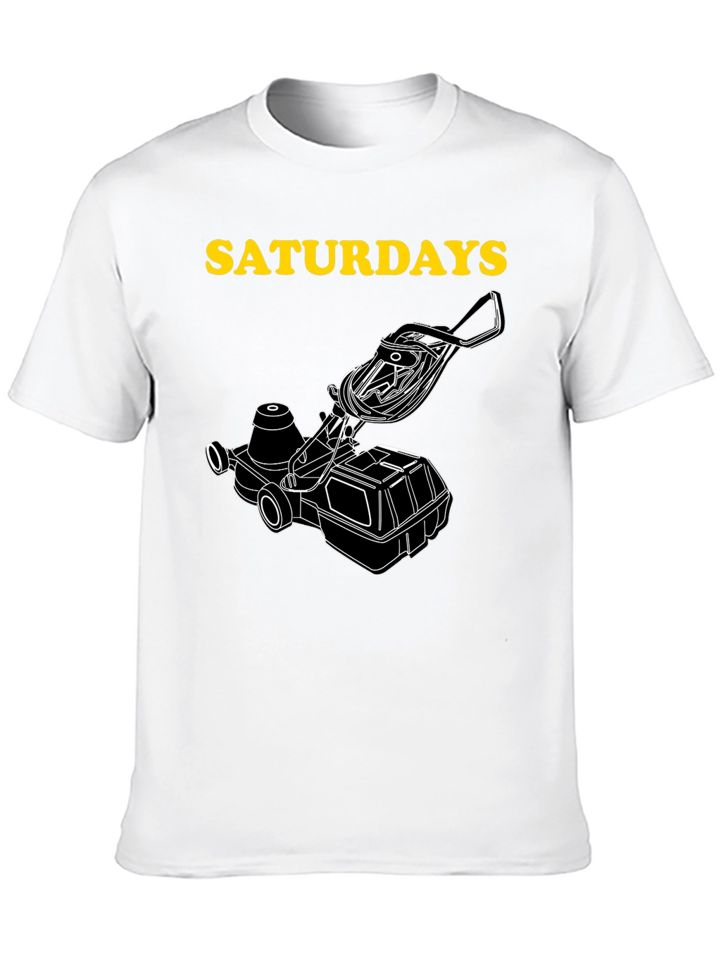 Saturday Lawn Mower Graphic Tee