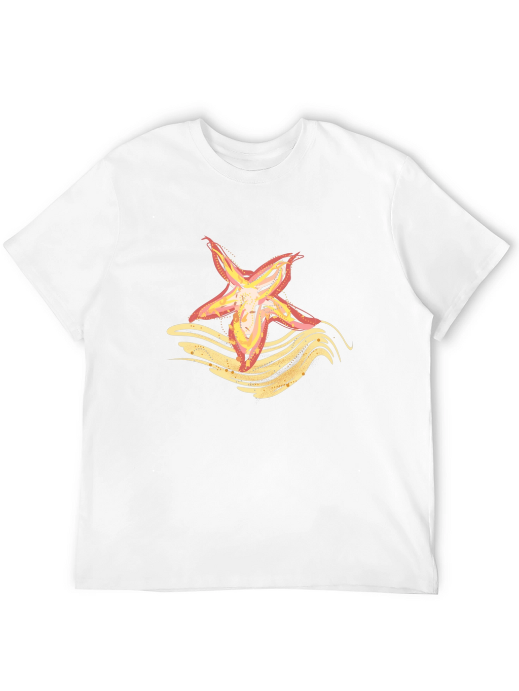 Starfish Graphic Tee - Coastal Vibes
