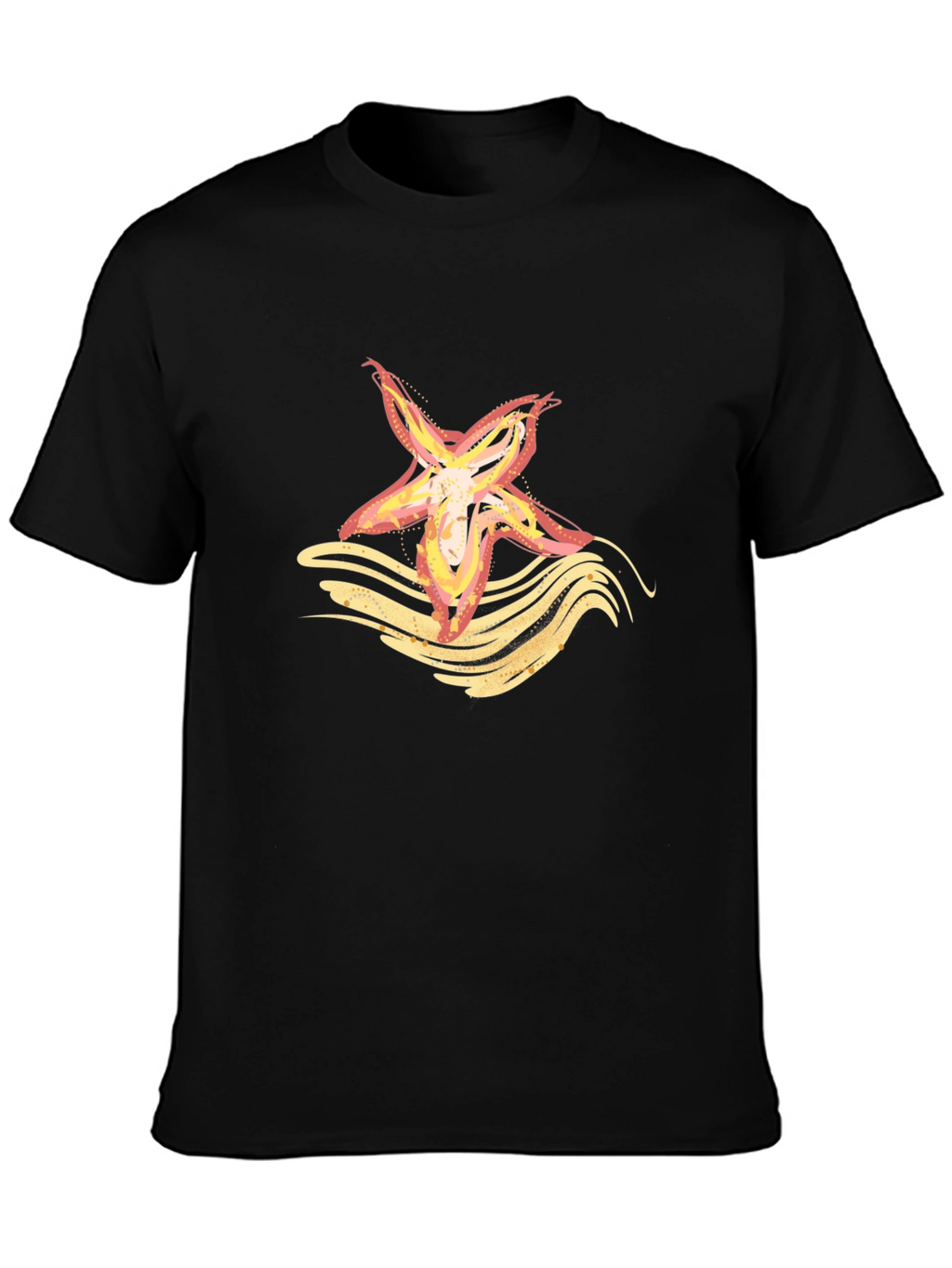 Starfish Graphic Tee - Coastal Vibes