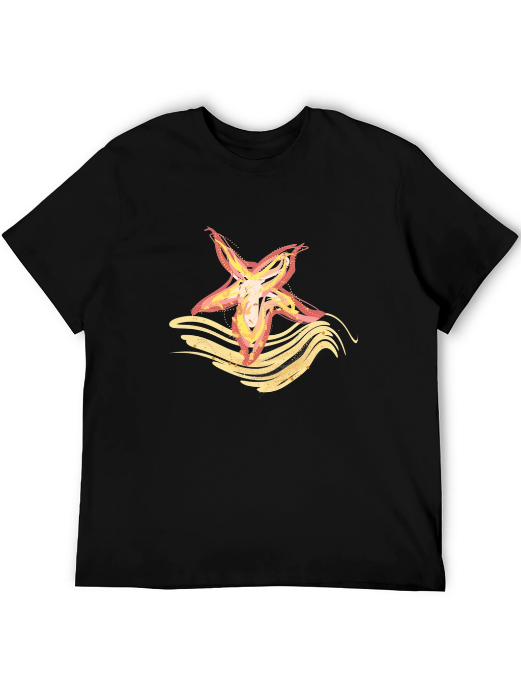 Starfish Graphic Tee - Coastal Vibes