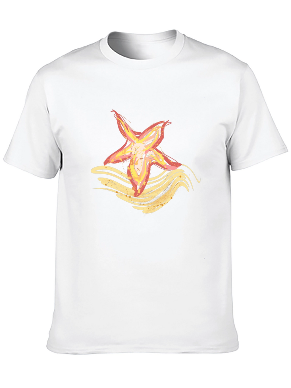 Starfish Graphic Tee - Coastal Vibes