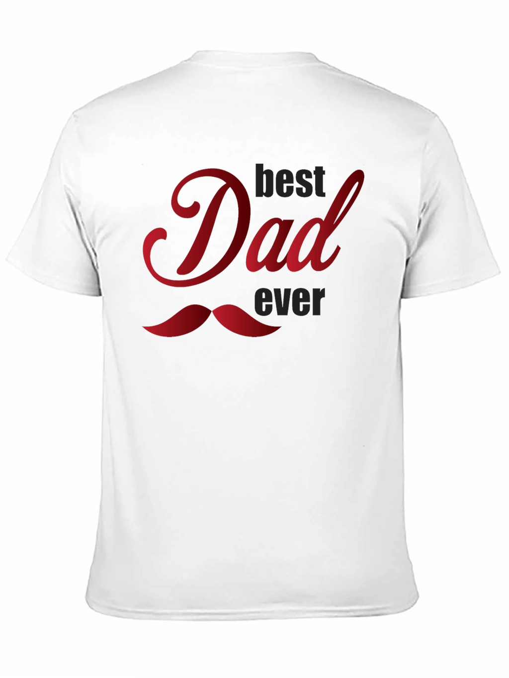 Best Dad Ever Black T-Shirt