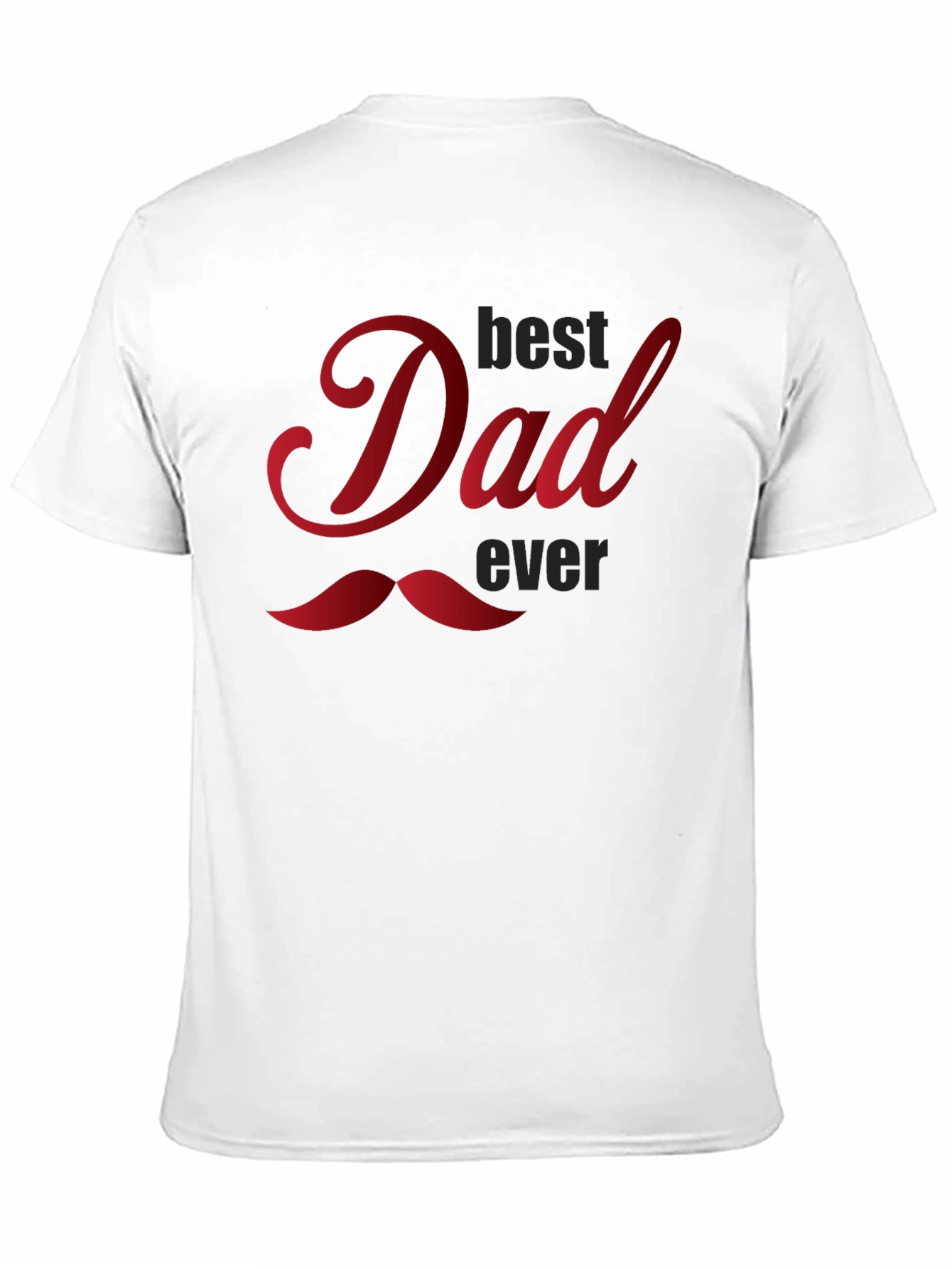 Best Dad Ever Black T-Shirt