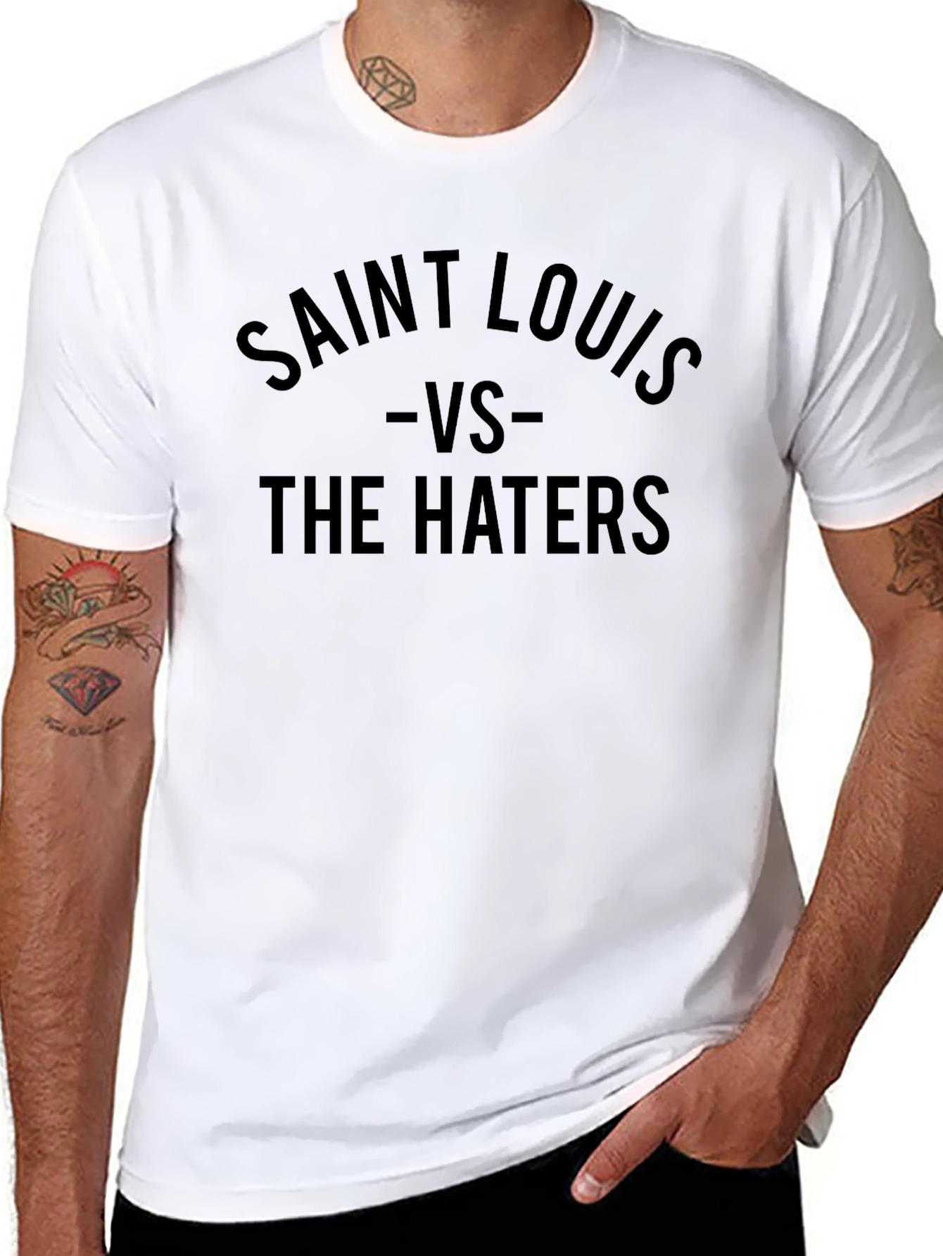 Saint Louis VS The Haters T-Shirt