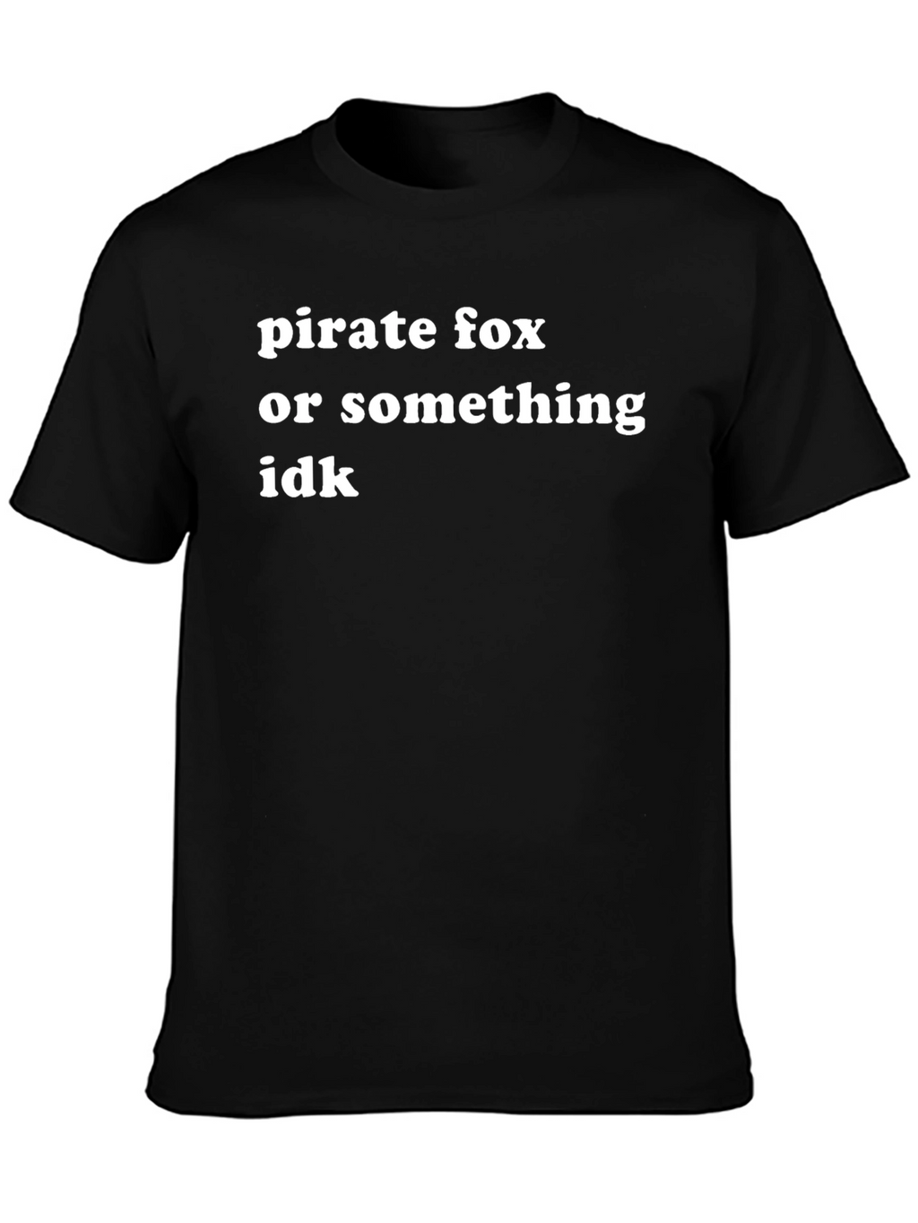 Pirate Fox Graphic T-Shirt - Funny Casual Tee