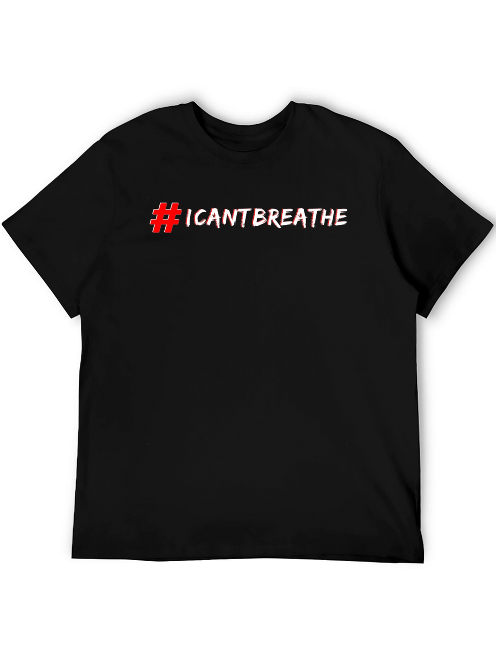 I Cant Breathe Graphic Tee - Black