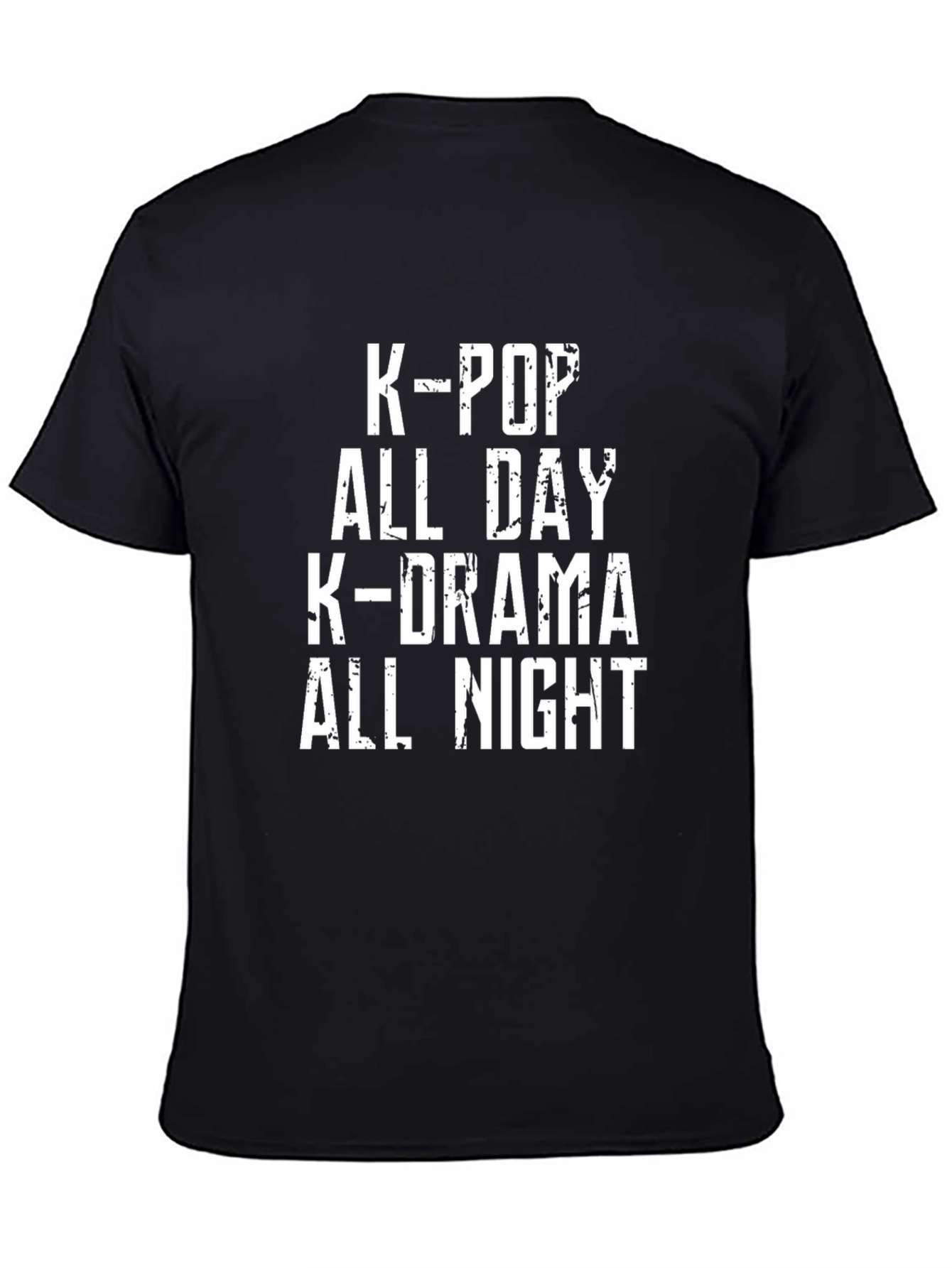 K-Pop All Day K-Drama All Night Graphic Tee