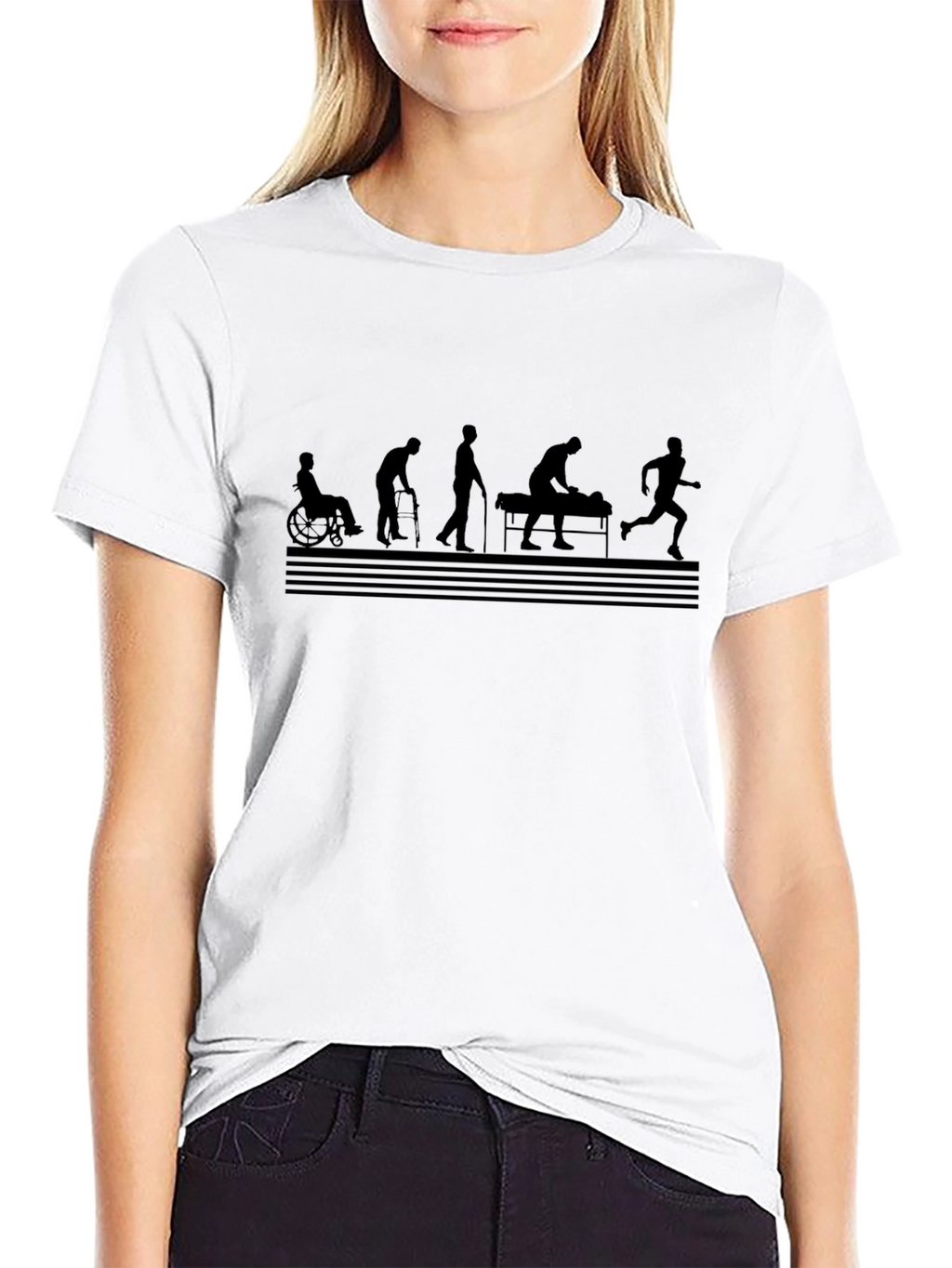 Evolution of Physiotherapy T-Shirt