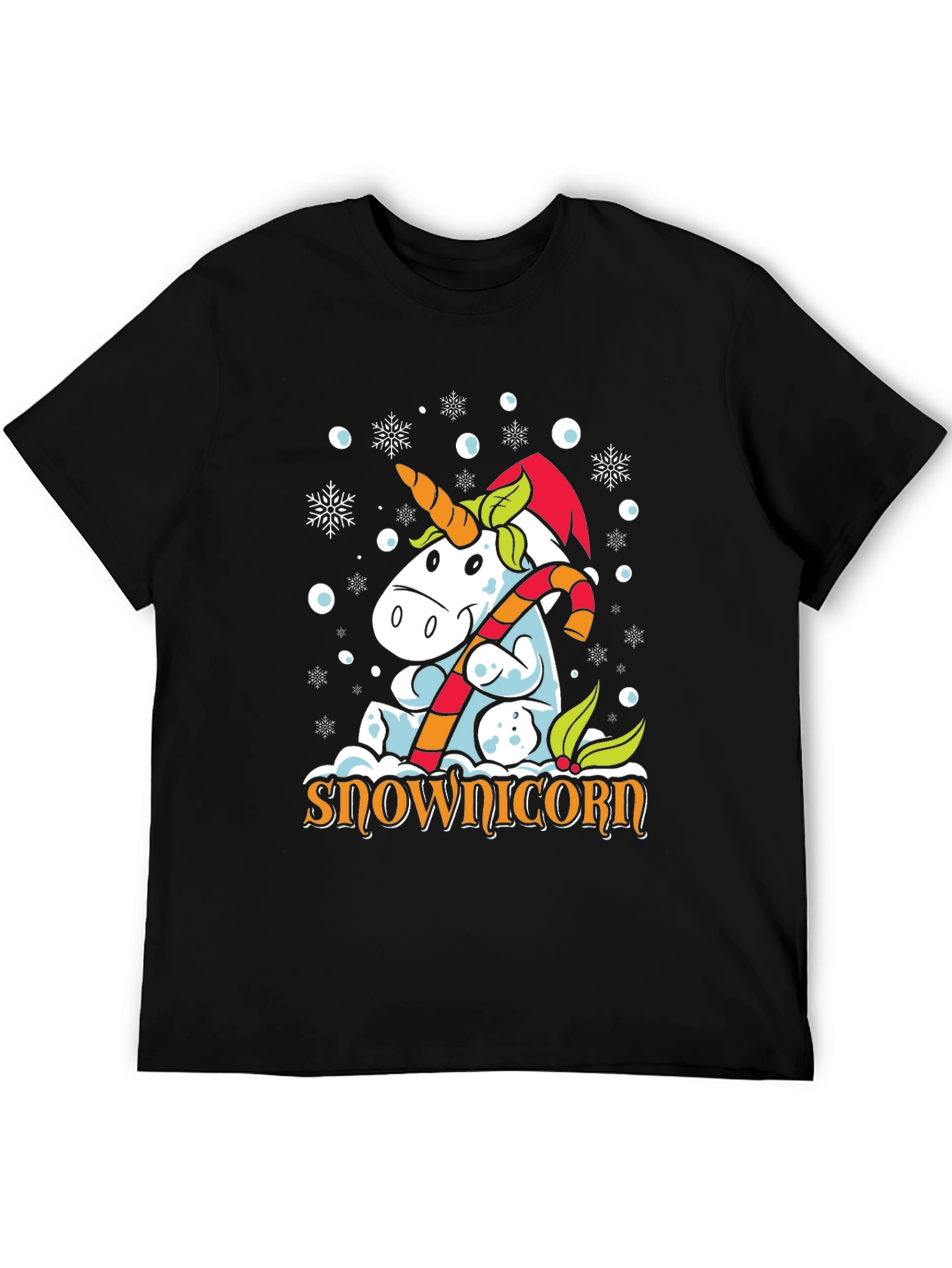 Snow-nicorn Holiday T-Shirt