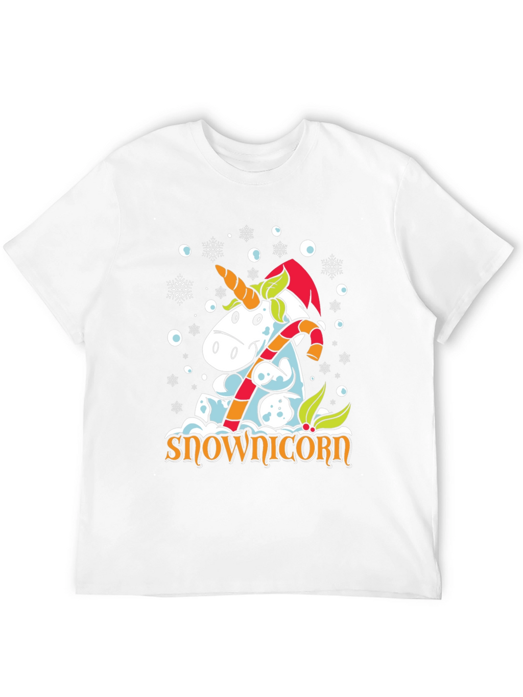 Snow-nicorn Holiday T-Shirt