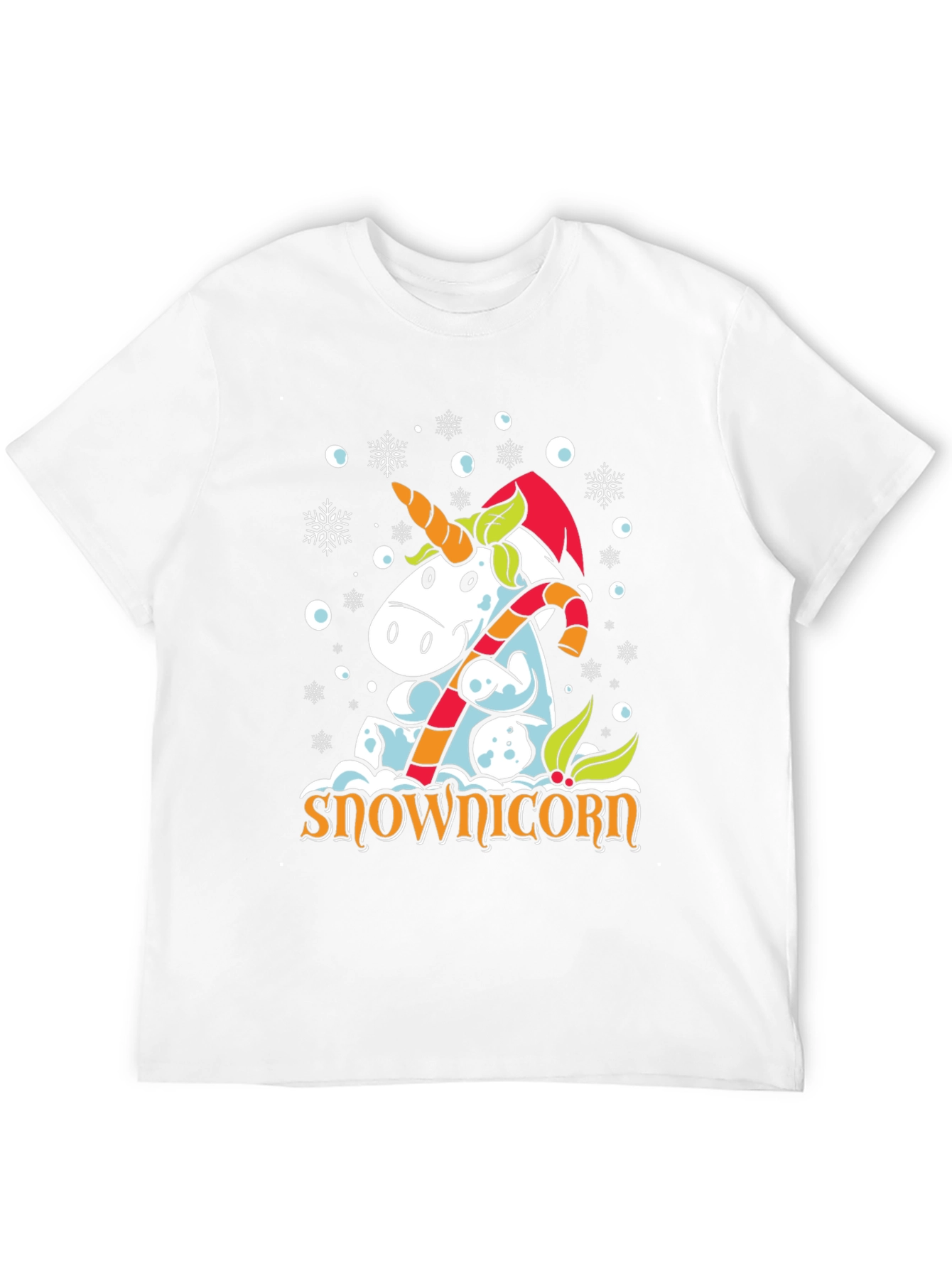 Snow-nicorn Holiday T-Shirt