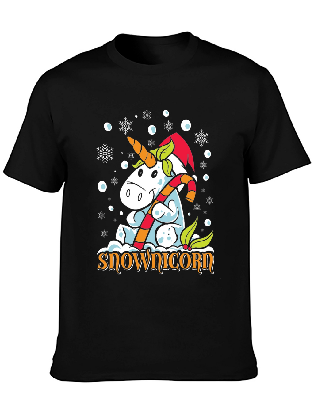 Snow-nicorn Holiday T-Shirt