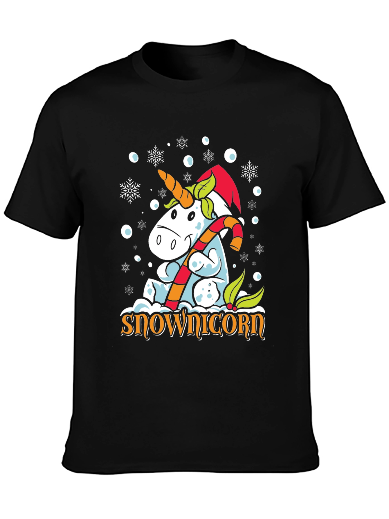 Snow-nicorn Holiday T-Shirt