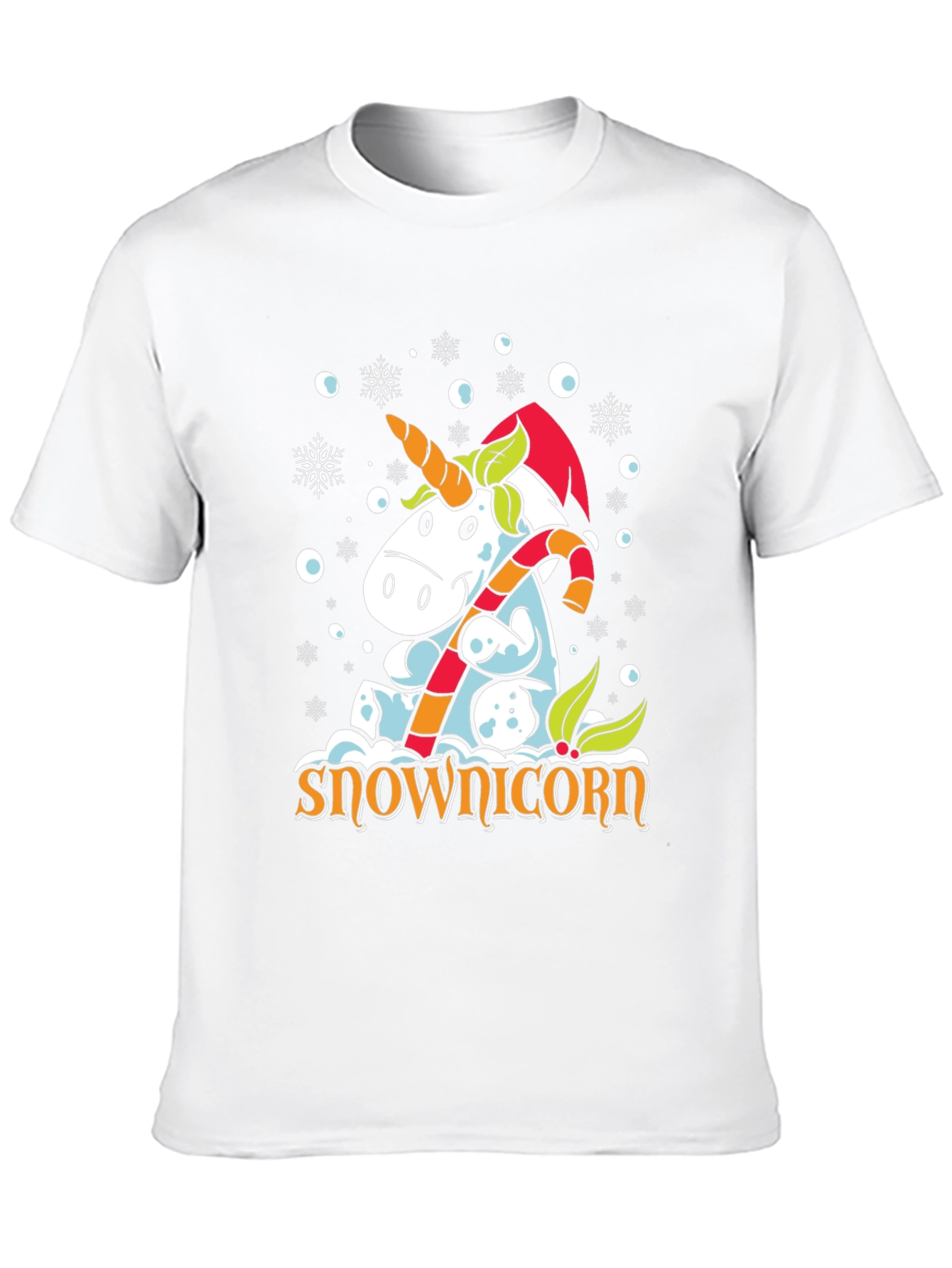 Snow-nicorn Holiday T-Shirt