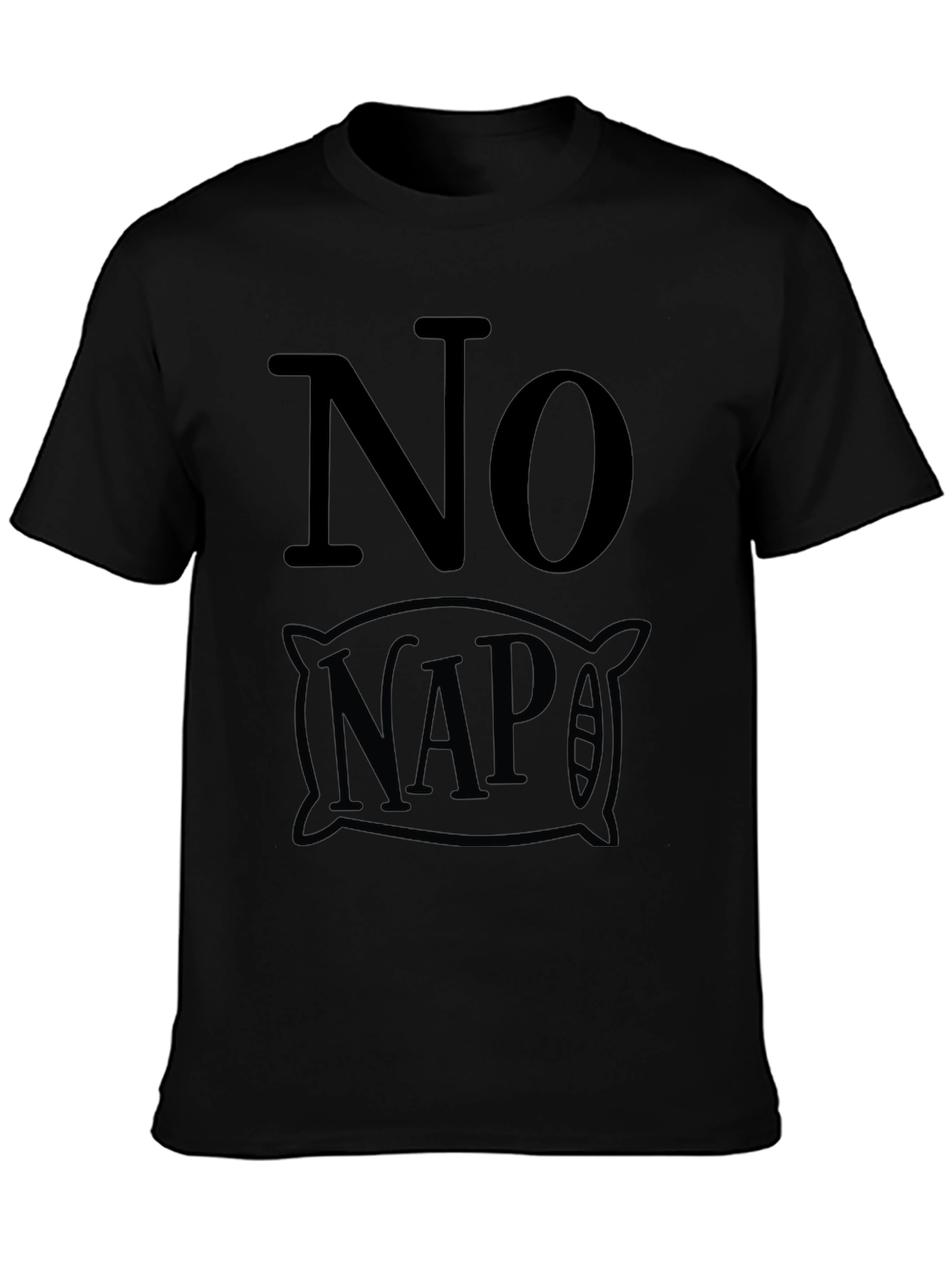 No Nap Graphic Tee - Soft Cotton Comfort