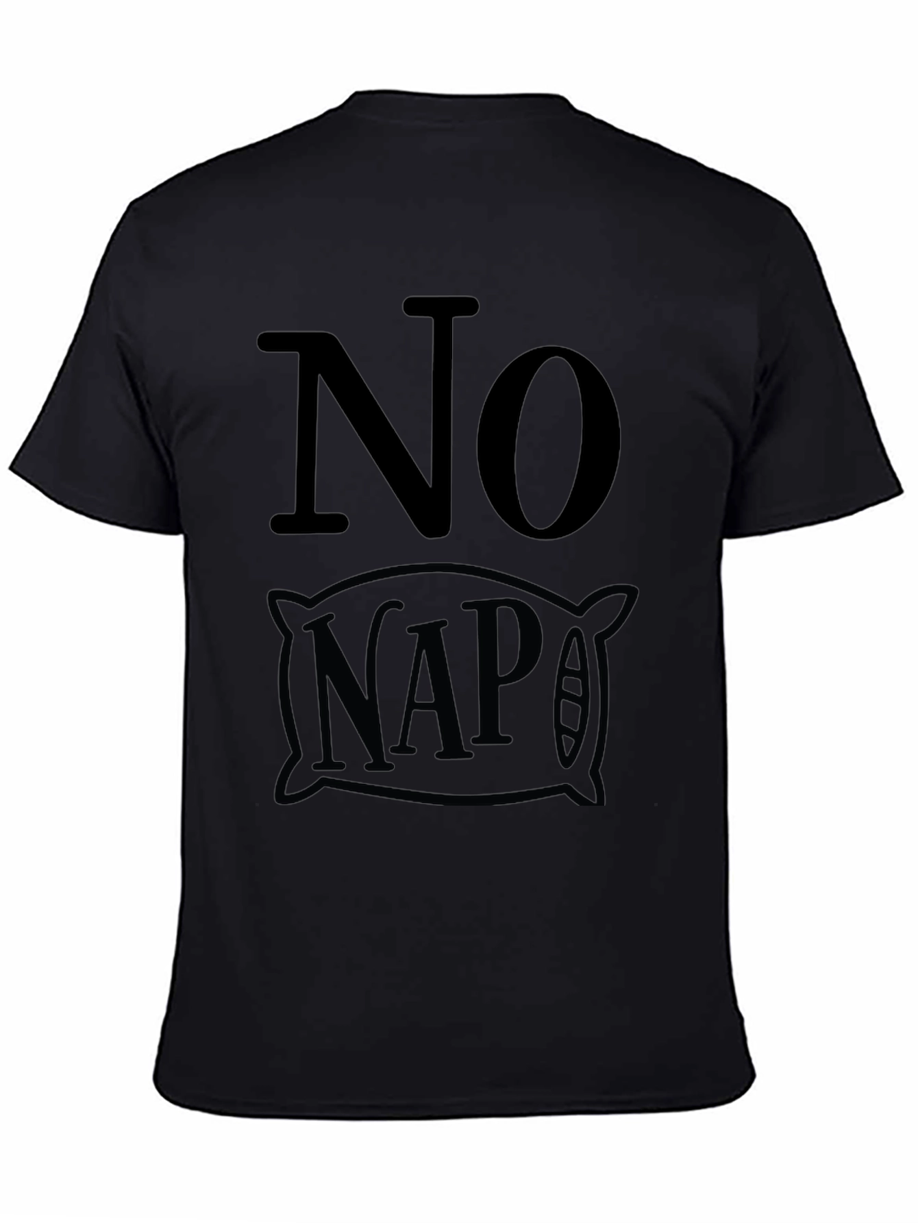 No Nap Graphic Tee - Soft Cotton Comfort