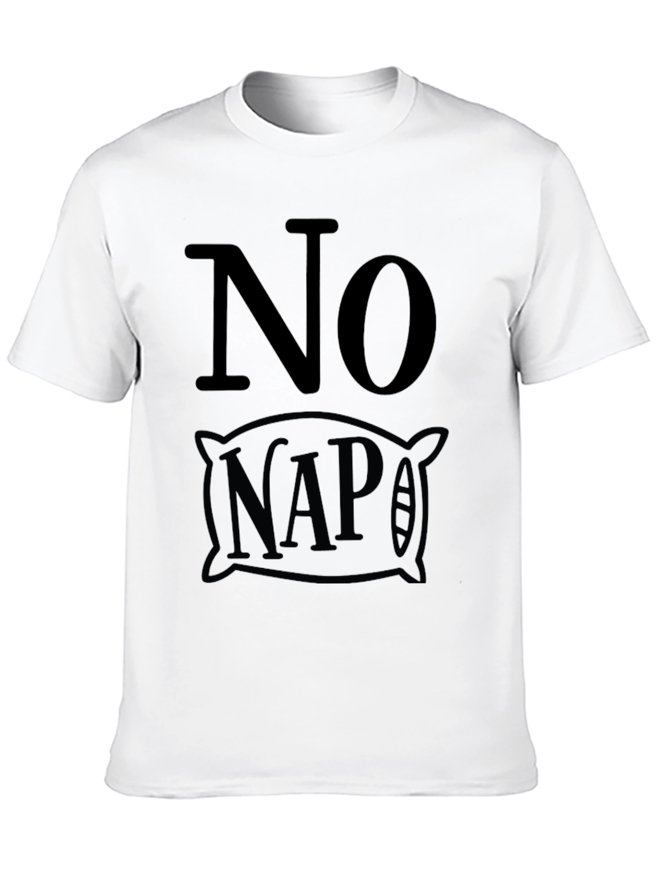 No Nap Graphic Tee - Soft Cotton Comfort