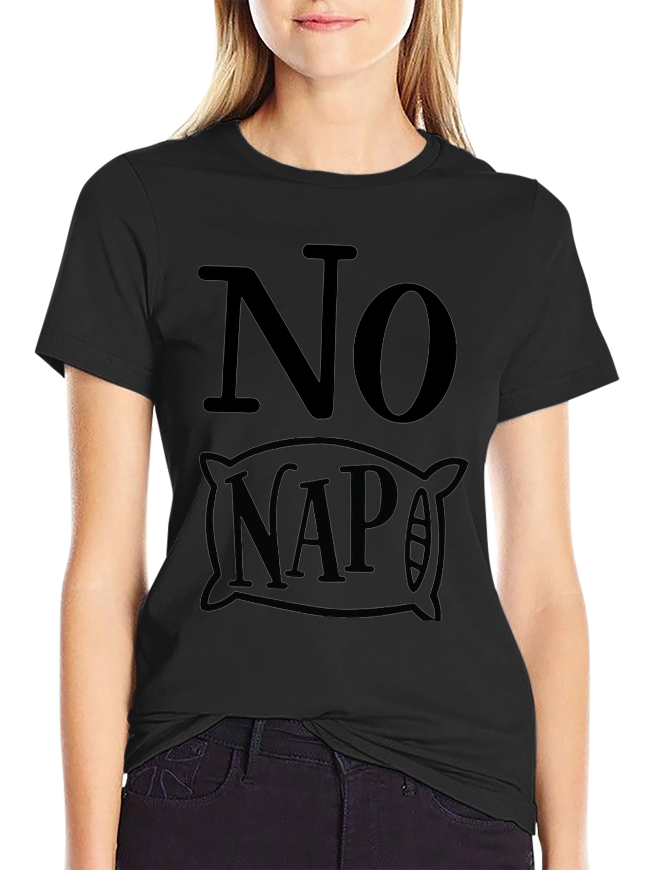 No Nap Graphic Tee - Soft Cotton Comfort