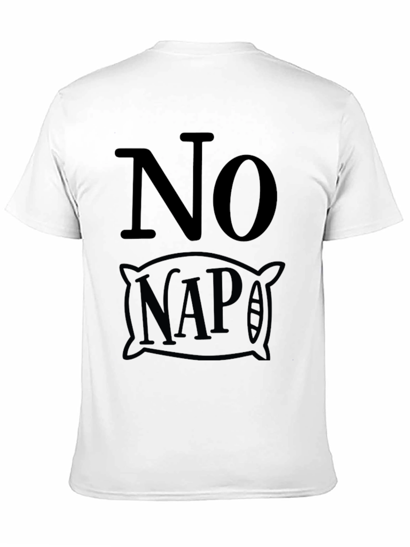 No Nap Graphic Tee - Soft Cotton Comfort