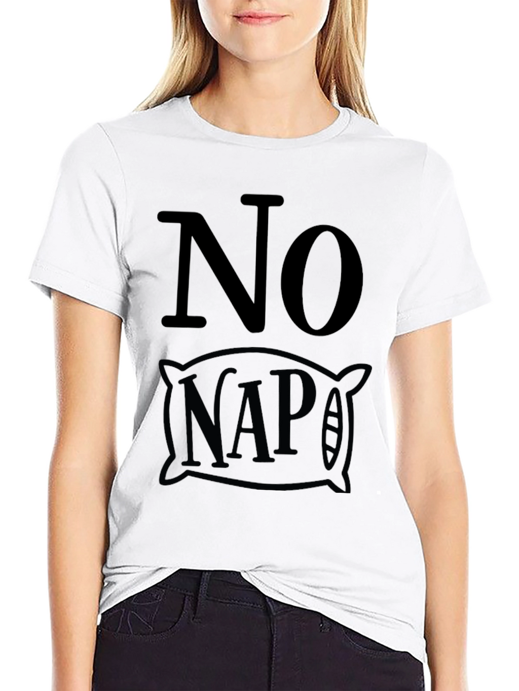 No Nap Graphic Tee - Soft Cotton Comfort