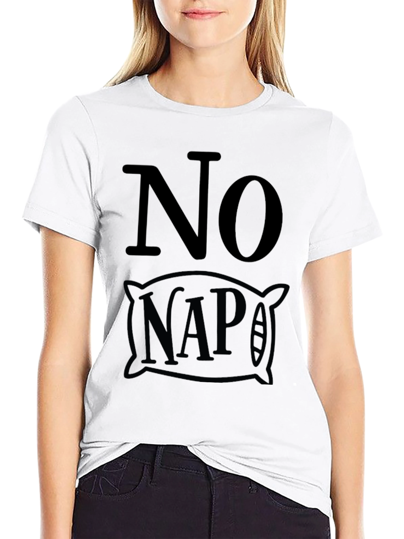 No Nap Graphic Tee - Soft Cotton Comfort