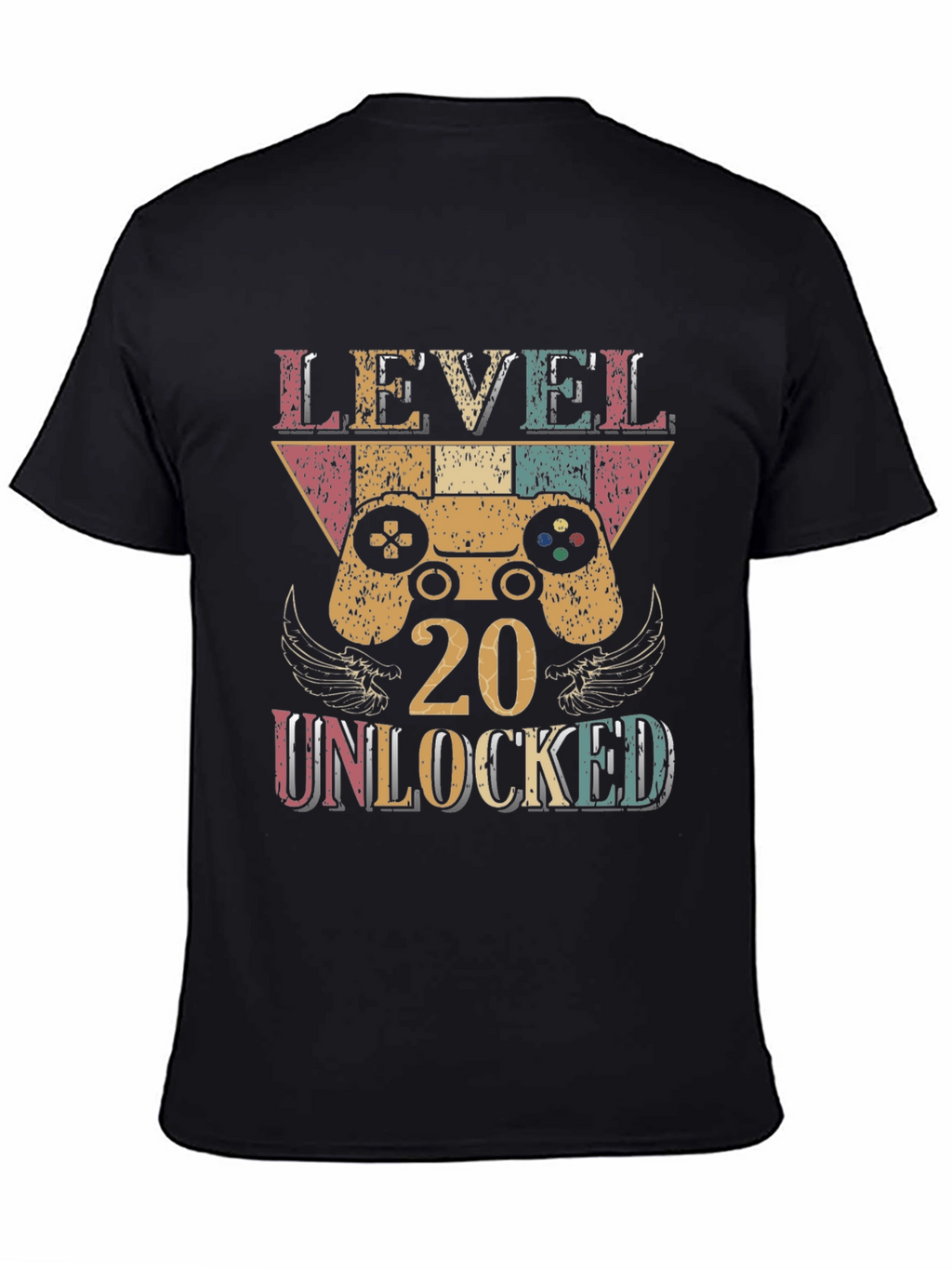 Level 20 Unlocked Gamer T-Shirt - Birthday Gift