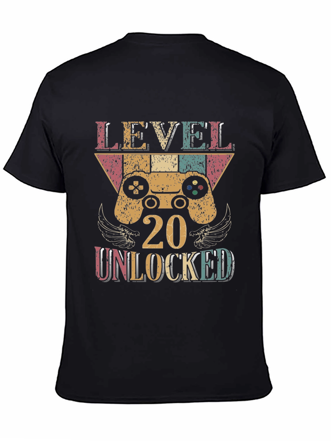 Level 20 Unlocked Gamer T-Shirt - Birthday Gift